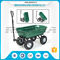 Capacità di carico del vassoio della materia plastica del carro a bilico del giardino di colore verde 150kg fornitore